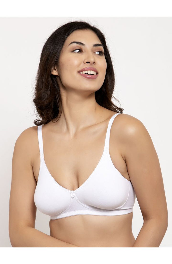 Moulded Cup T-Shirt Bra - White