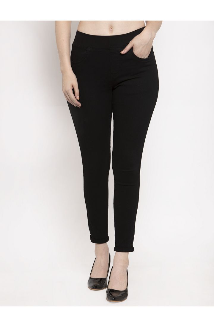 Buy the Women's Blue Hi-Rise Jegging Jeans Size 00 Regular | GoodwillFinds