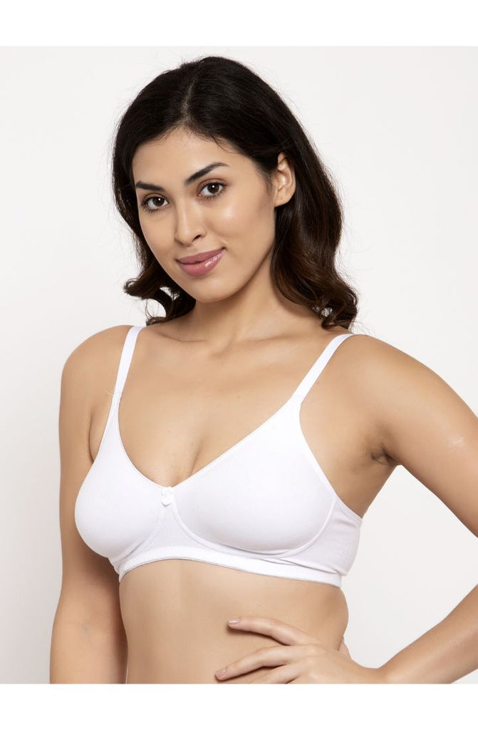 White Moulded Cup T-Shirt Bra 