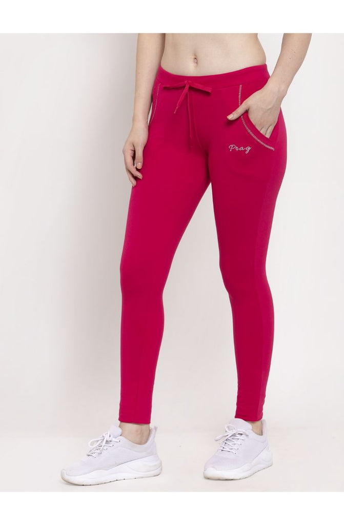 Pink Cotton Yoga Pant 