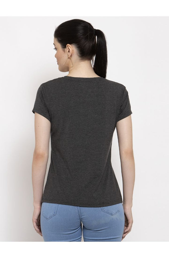 Ash Grey Plain T-Shirt 