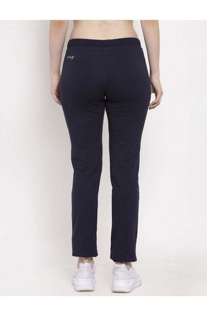Shop online for Navy track pant for women