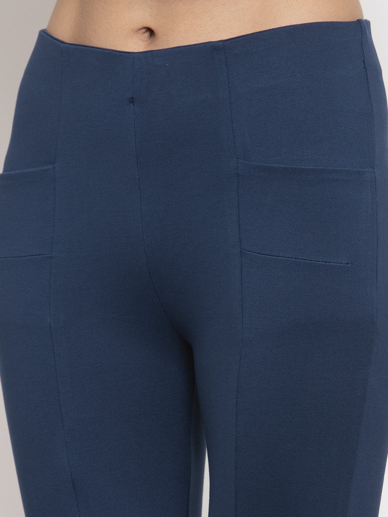 Airforce Blue Trouser Pant Narrow Fit  