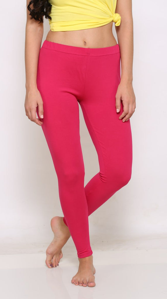 Rani Pink stretchable leggings